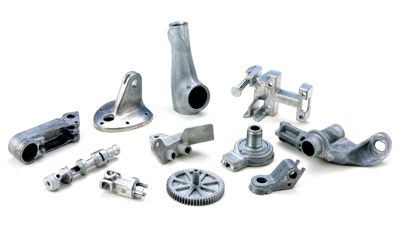 Industrial die cast components and machinery