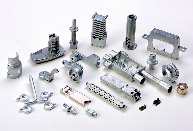 Complex precision machined metal parts